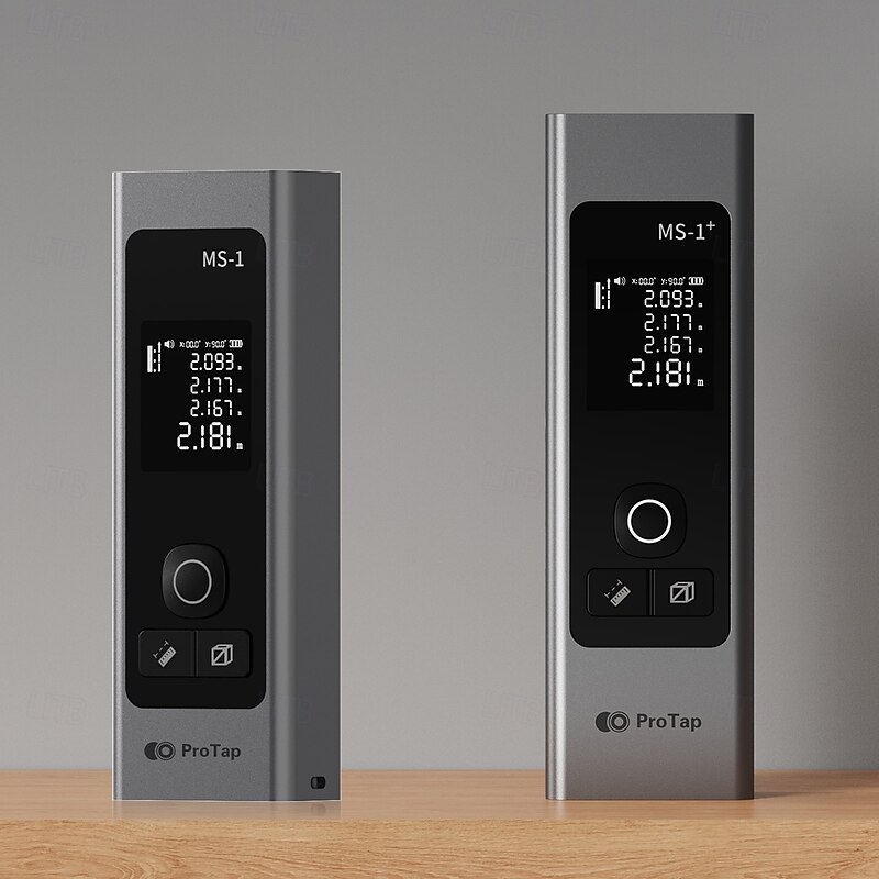 Protap Mini Laser RangefinderLightweight and Portable LCD DisplayDistance Meter Ultra-long Battery Life Laser Type MS-14