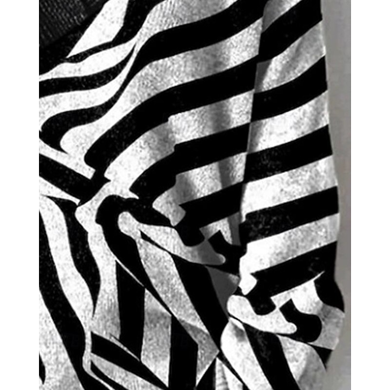 Women's Sweater Fashion Color Block Ribbed V Neck Knitted Long Sleeve Regular Tops Knit Holiday Going out Weekend Black Fall3