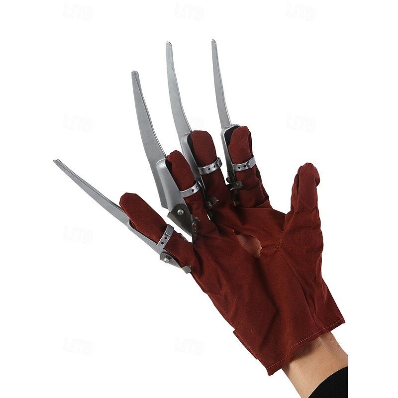 Men's Halloween Claw Glove – Scary Horror Costume Prop with Long Metal-Like Blades for Cosplay, Party and Masquerade Outfits4