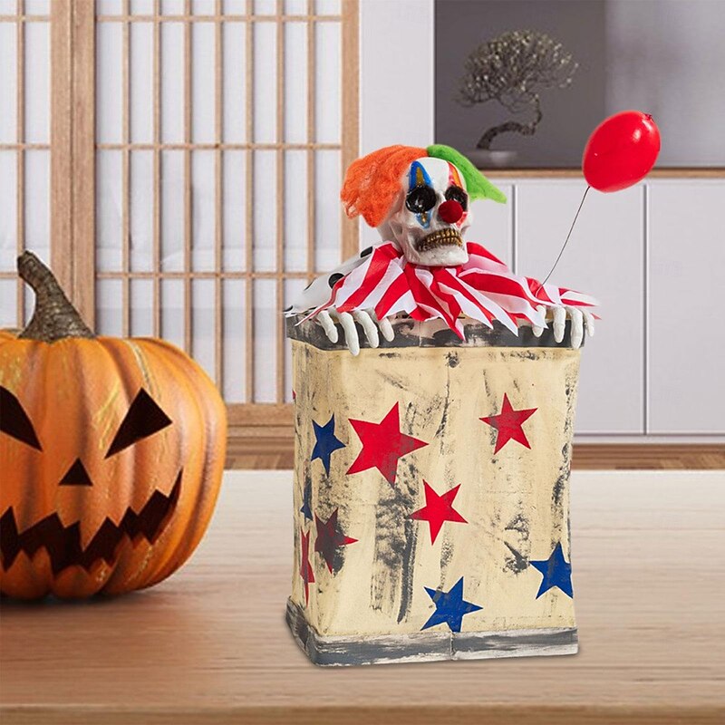 Clown in a Box - Jumping Clown Accessory for Garden, Outdoor, Indoor, Haunted House4
