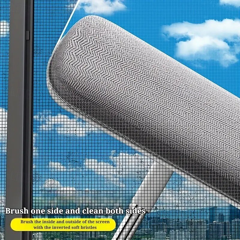 Magic Window Cleaning Brush with Extendable Handle – Reusable Pet Hair Remover & Screen Cleaner for Home, Doors & Windows – Cleaning Tool, Halloween & Christmas Gift4