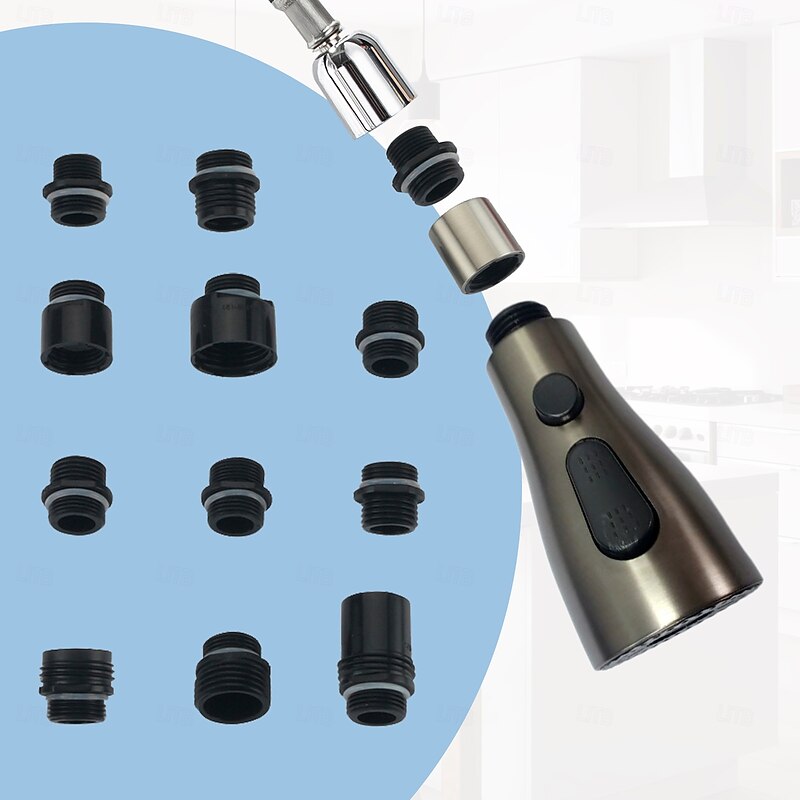 Kitchen faucet - Single Handle One Hole Chrome / Nickel Brushed Pull-out / Pull-down Modern Contemporary Kitchen Taps