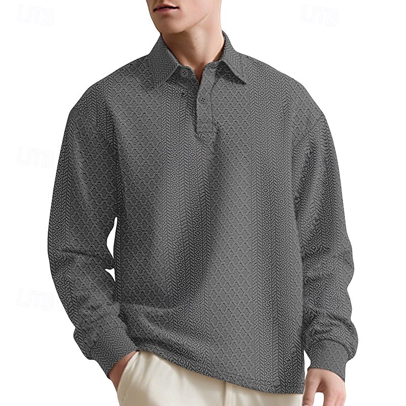 Men's Sweatshirt Pullover Hoodie Sweatshirt Pullover Button Up Hoodie Black Khaki Gray Light Blue Lapel Plain Textured Sports & Outdoor Casual Daily Streetwear Cool Sportswear Spring &  Fall Clothing4