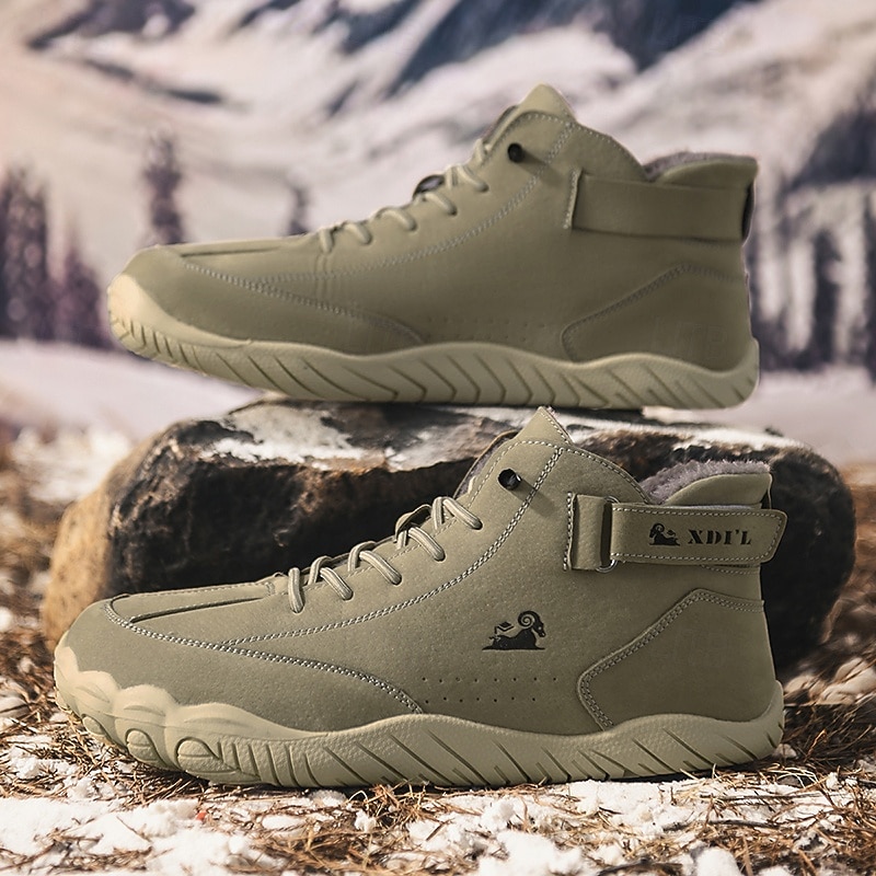 Men's Military Tactical Combat Boots in Khaki – Lightweight Anti-Slip Outdoor Boots for Hiking, Army Training and Adventure Sports2