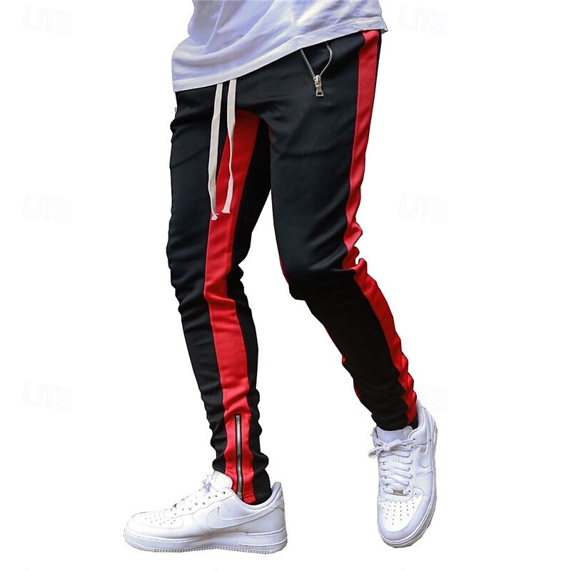 Men's Joggers Sweatpants Running Pants Athletic Pants GYM Pants Drawstring Pocket Pants / Trousers Outdoor Sports & Outdoor Athletic Quick Dry Lightweight Soft Marathon Workout Walking Tailored Fit