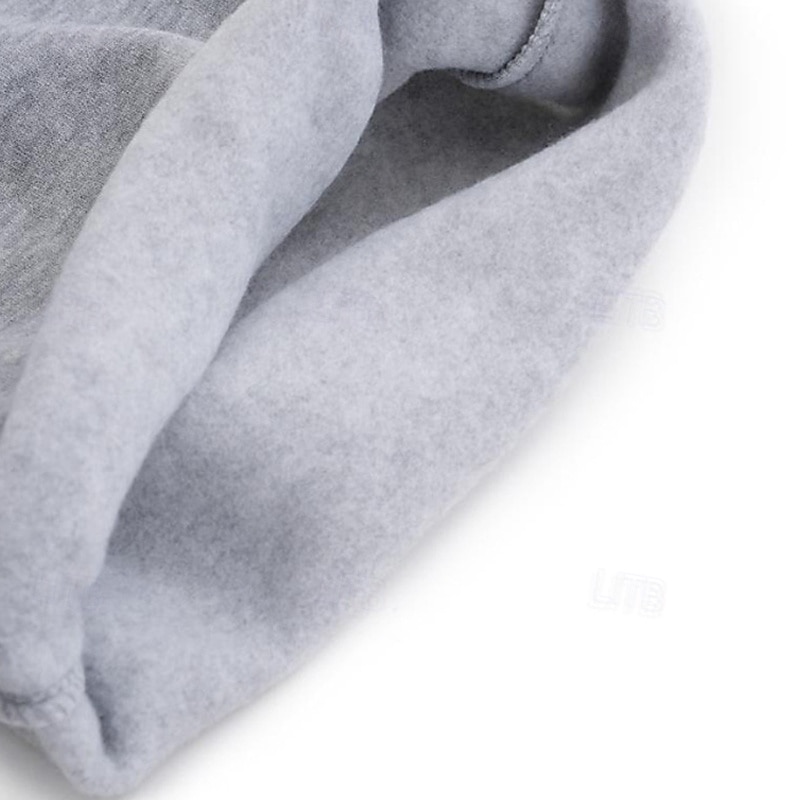 Men's Sweatpants Trousers Straight Leg Sweatpants Pocket Elastic Waist Plain Comfort Sports Outdoor Daily Fashion Casual Black Navy Blue Micro-elastic4