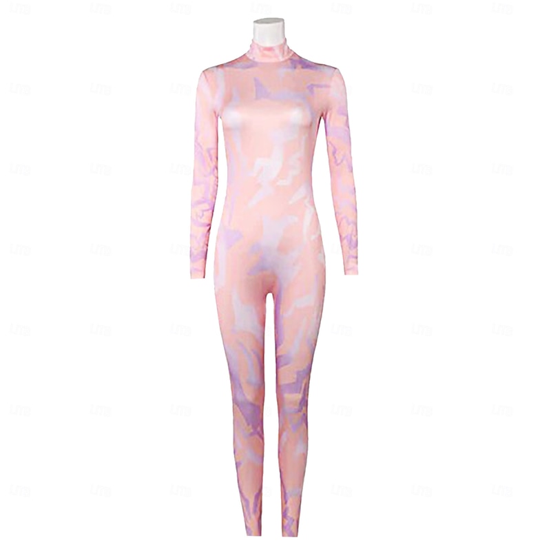 Korean Idol Inspired Idol Pop Star Costume Bodysuits Virtual Idol Movie Cosplay for Women's Girls' Adults Kid's Halloween Carnival Performance Comic Con Anime Expo4