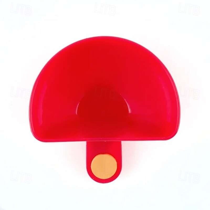 4 PCS Plastic Clip Seasoning Dish Creative Dual Use Snack and Sauce Holder Clip On Bowls and Plates Perfect Kitchen Accessory for Salad Dressing Spices and Dips4