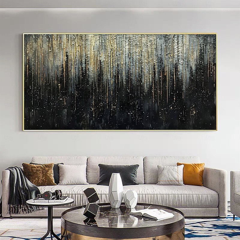Handmade Original Minimalism Art Oil Painting On Canvas Abstract Wall Art for Home Decor With Stretched Frame Without Inner Frame Painting3