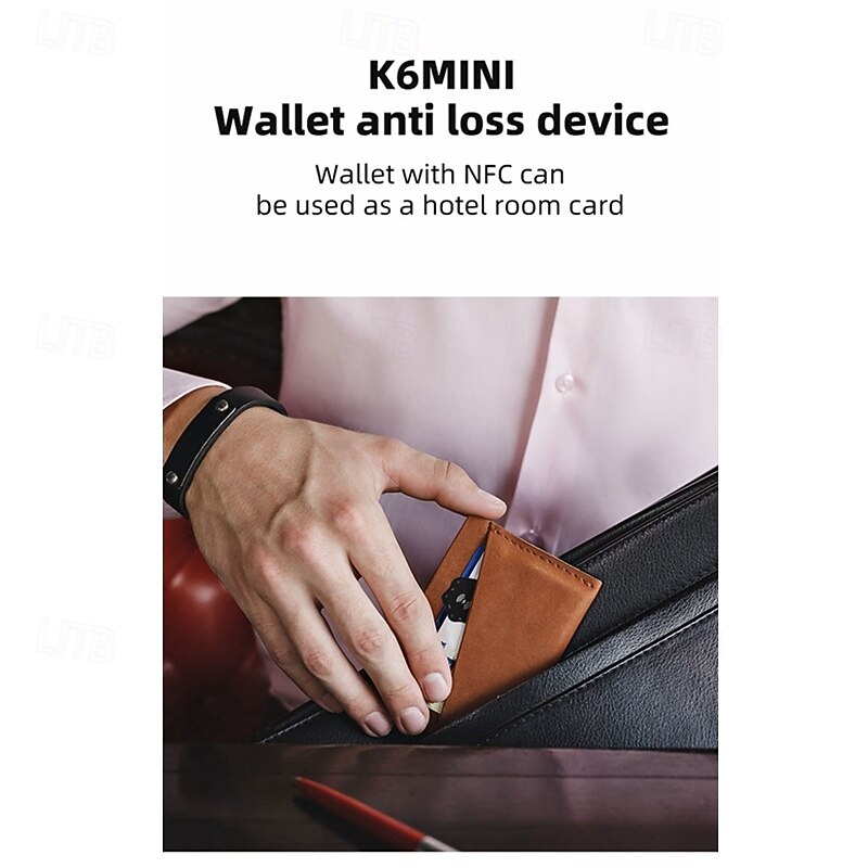 Bluetooth (iOS Only) Tracke IP68 Waterproof Rechargeable Smart Tag Key Finder Locator with Sound Item Tracker Card for Key Wallet Luggage Backpack Suitcases Passport3