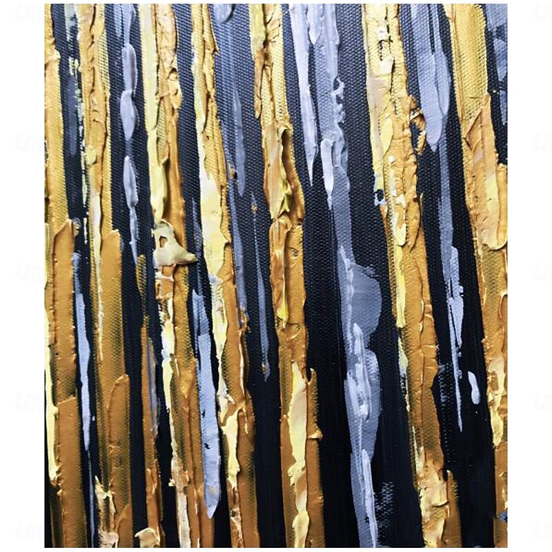 Hand Pained Huge Vertical Oil Painting On Canvas Abstract Art Modern Wall3