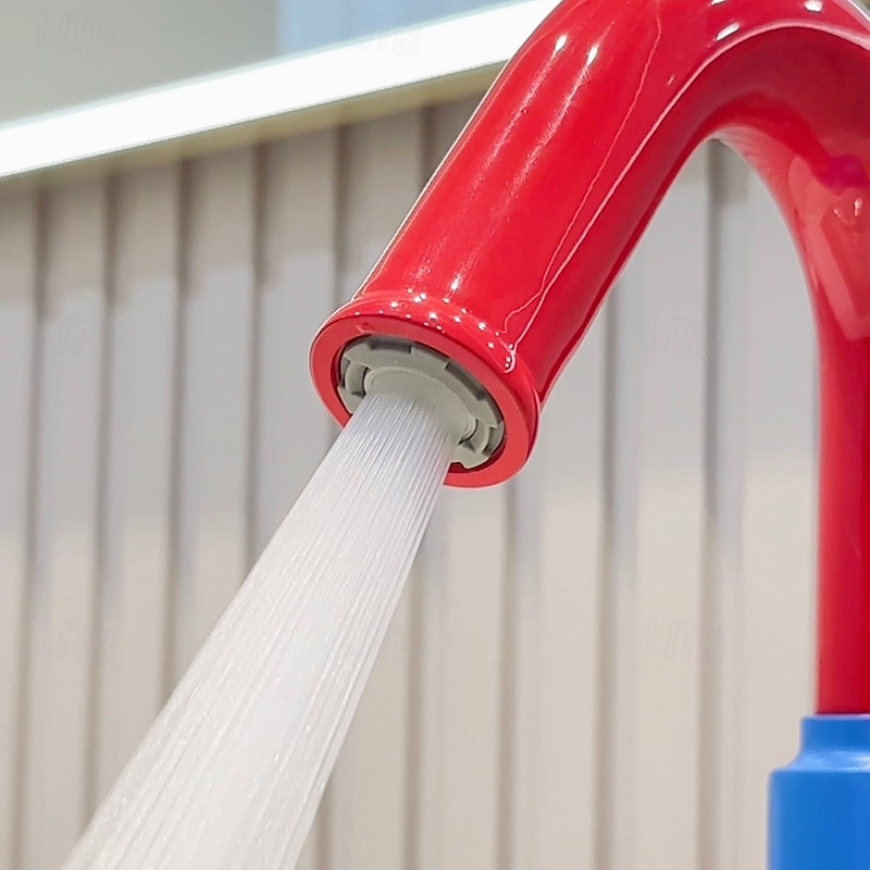 Bathroom Sink Faucet - Classic Painted Finishes Centerset Single Handle One HoleBath Taps3