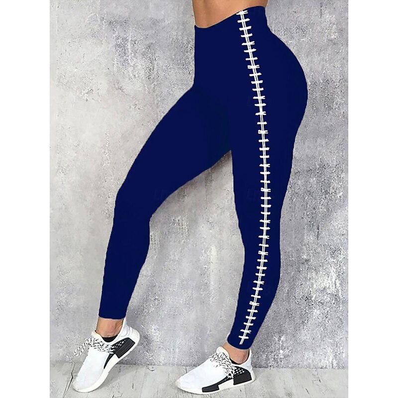 Women's Leggings Vacation Vintage Fashion Ankle-Length High Waist Graphic Abstract Printing Thermal Warm Soft Breathable Stretchy Formal Outdoor Vacation Robin's Egg Blue Black Orange Green Spring3