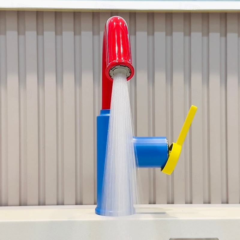 Bathroom Sink Faucet - Classic Painted Finishes Centerset Single Handle One HoleBath Taps4