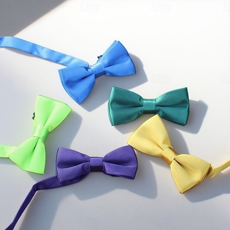 Kid's Bow Tie Office / Business Traditional / Classic Solid / Plain Color Formal Evening Date Quinceañera & Sweet Sixteen