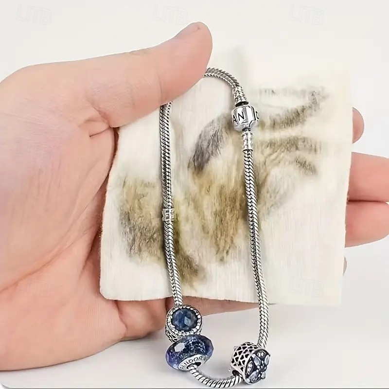 10/20/30pcs Jewelry Polishing Cloths – Necklace, Ring, Bracelet, and Silverware Cleaning Wipes, Anti-Tarnish, High-Quality Polishing Towels