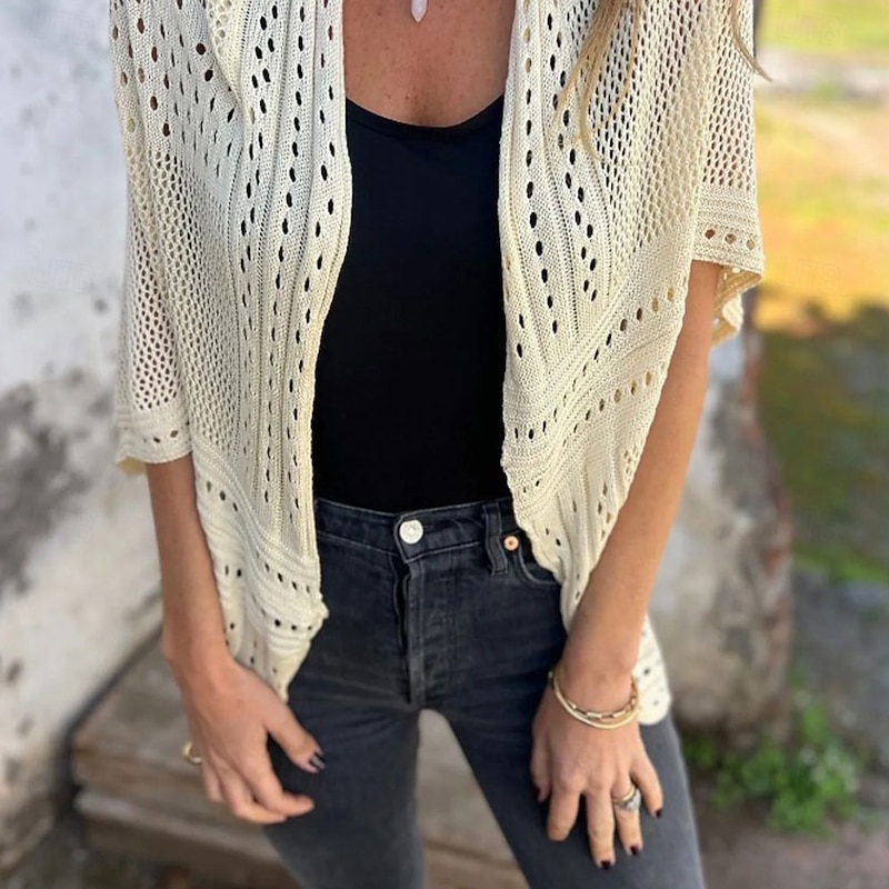 Wedding Guest 's Wraps Elegant Keep Warm Long Sleeve Spandex Wedding Wraps With Pure Color For Wedding Spring4