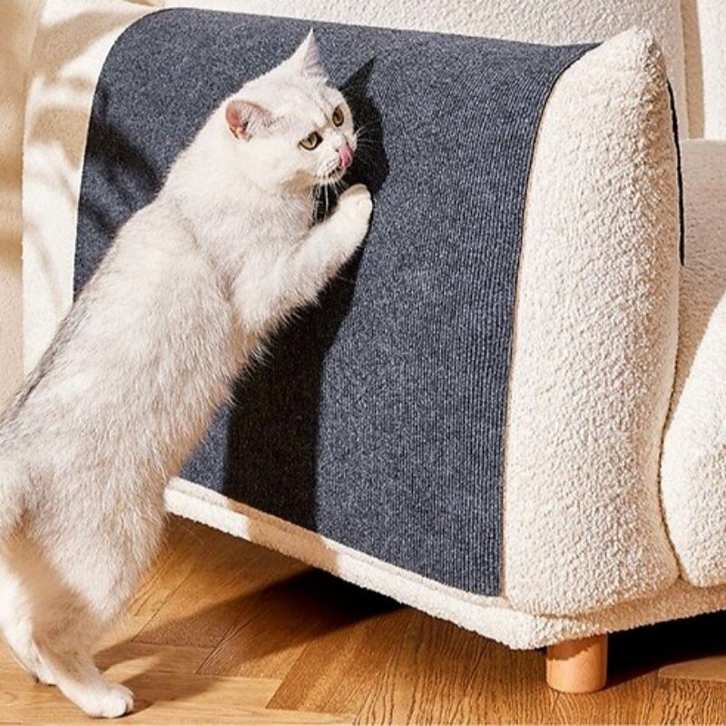 Anti-Cat Scratch Sofa Protector Mat, Durable and Low-Shedding Cat Climbing Pad, Multi-Purpose Wall Sticker for Cats and Pets