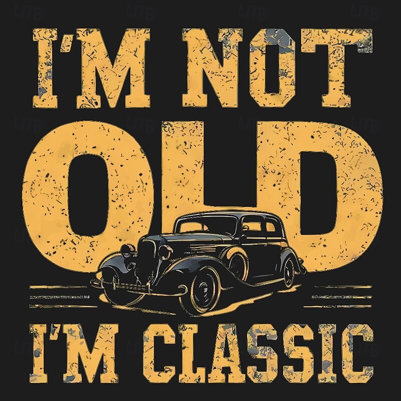 Men's I'm Not Old Classic Funny Slang T Shirt Short Sleeve T shirt 3D Print Crew Neck Shirt Fashion Daily Street Daily Black Blue Green Summer Spring Clothing Apparel S M L XL XXL XXXL4