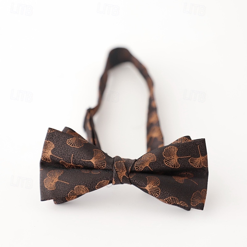 Men's Bow Tie Modern Contemporary Bow Graphic Wedding Party Daily Wear3