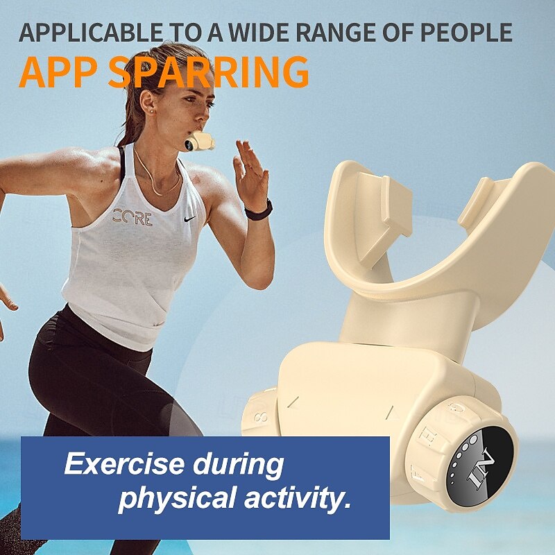 Resistance Breathing Trainer  Improve Lung Function  Assist Abdominal Breathing