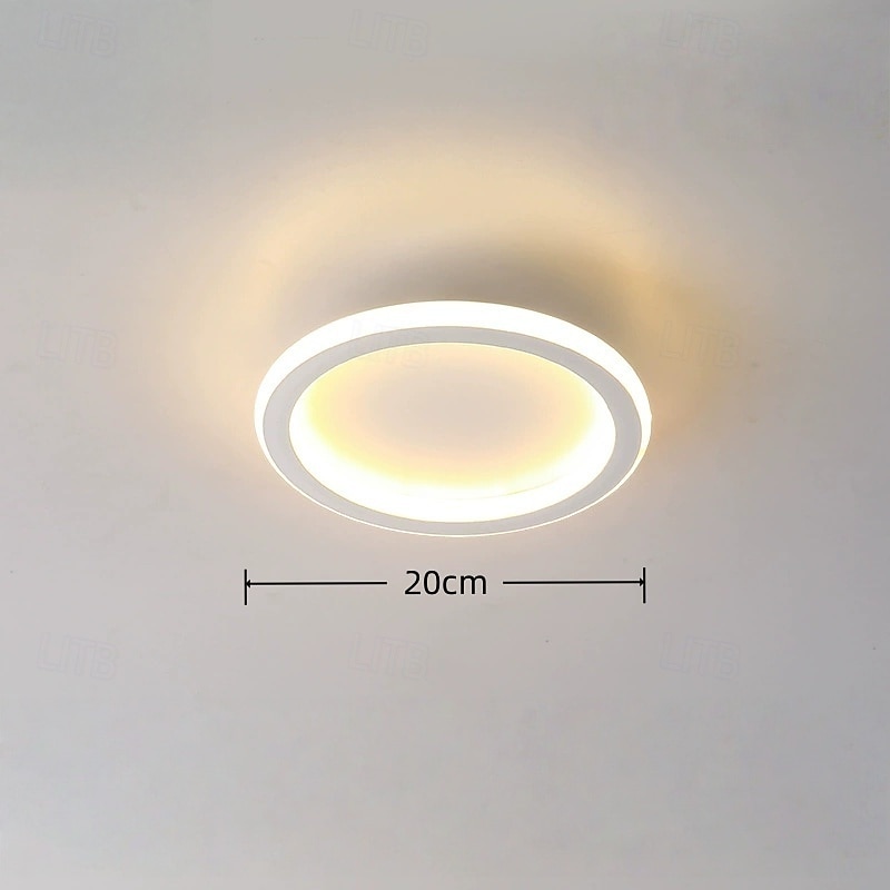 23 cm Circle / Round Design Geometric Shapes Ceiling Lights Acrylic Acrylic Modern 110-120V 220-240V4