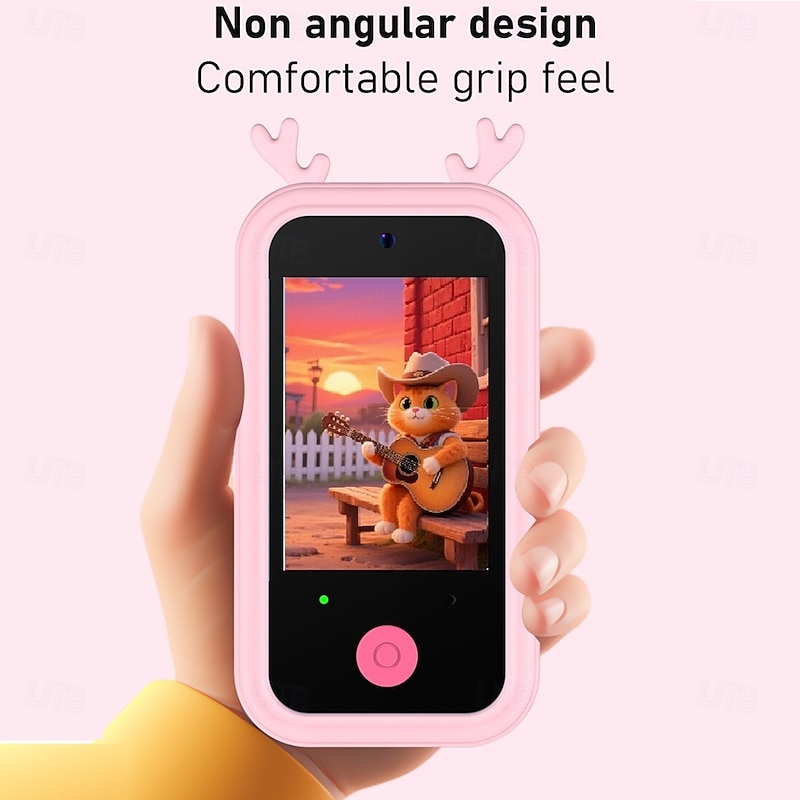 Touch Version Phone Style Cameras with 600mAh Battery Electronic Toys for Learning and Gaming Cameras Suitable for Christmas and Other Holiday Gifts