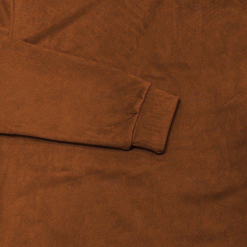 Men's Tee Tee Top Long Sleeve Shirt Long Sleeve Crewneck Fall Winter Retro Solid / Plain Color Fashion Designer Nostalgic Fashion Vintage Vacation Street Going out Black Sky Blue Olive Top Tee for Men4