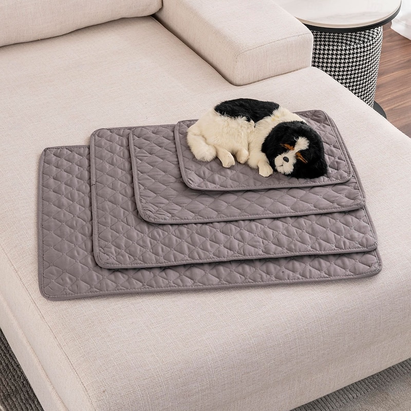 Oxford Waterproof Breathable Pet Bed Mat Hair Resistant Large Dog Cat Sleeping Pad Summer Cooling Cushion Non Slip Washable Comfortable Pet Nest Home Supplies3