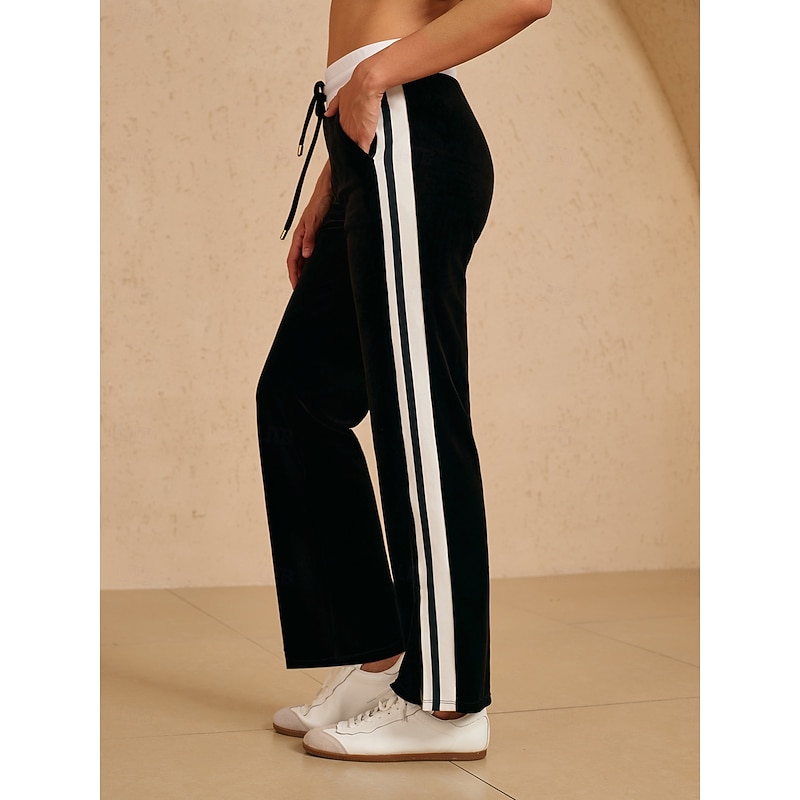 Women's Golf Pants Black Pants / Trousers Ladies Golf Attire Clothes Outfits Wear Apparel2