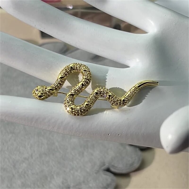 Brooches Classic Animal Fashion Trendy Brooch Jewelry Gold For Wedding Party Gift Engagement Prom Festival3