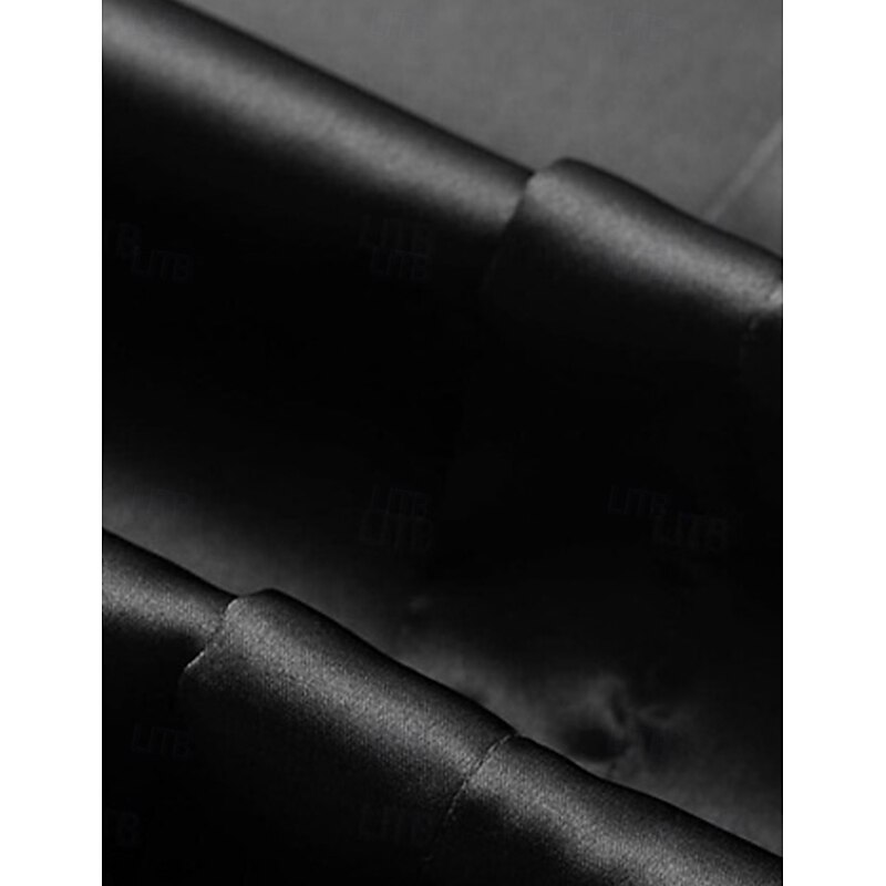 Men's Shirt Satin Shirt Dress Shirt Casual Shirt Button Up Shirt Plain Formal Wedding Black White Red Blue Long Sleeve Lapel All Seasons Clothing Apparel Plain3