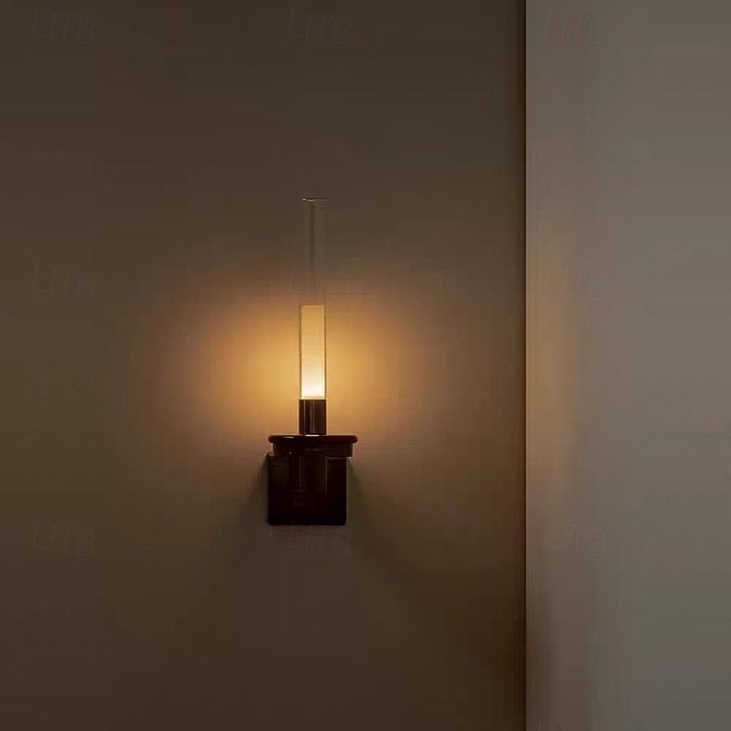 Modern Creative Metal Glass LED Decor Home Wall Light Bedroom Foyer Dining Room Lighting Fixtures2