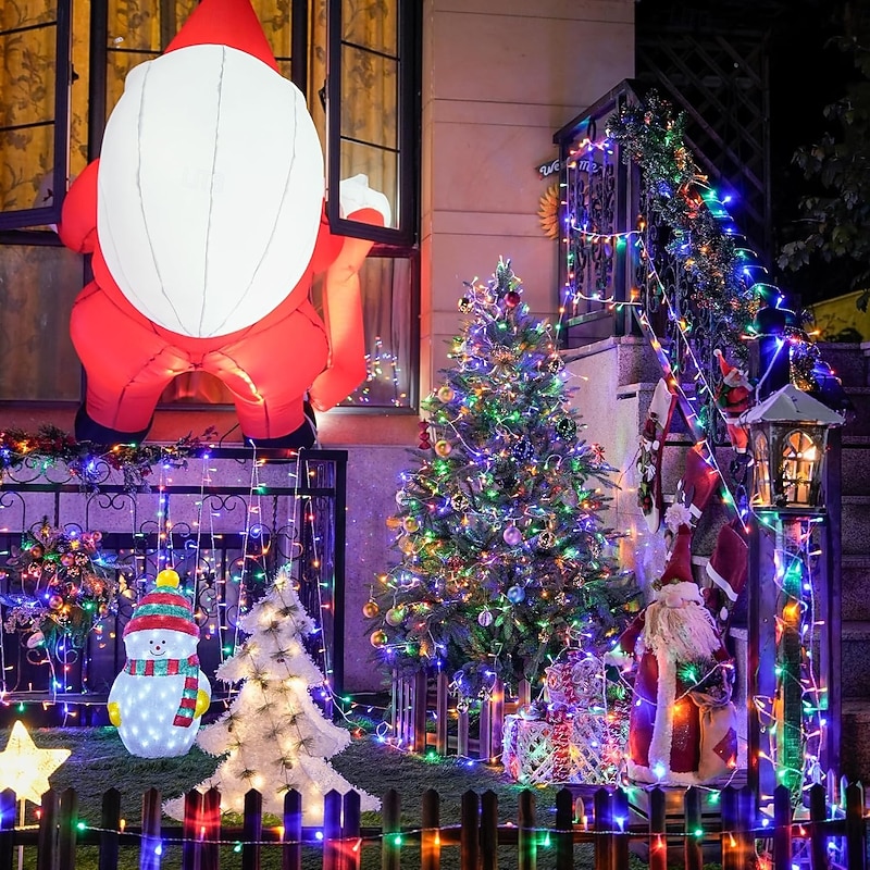 Elegant Wedding Reception Party 10M 100 LED Clear Wire Twinkle Fairy String Lights, Indoor/Outdoor Plug-in Christmas Lights 220V for Christmas, Wedding, Party, Tree Decorations2