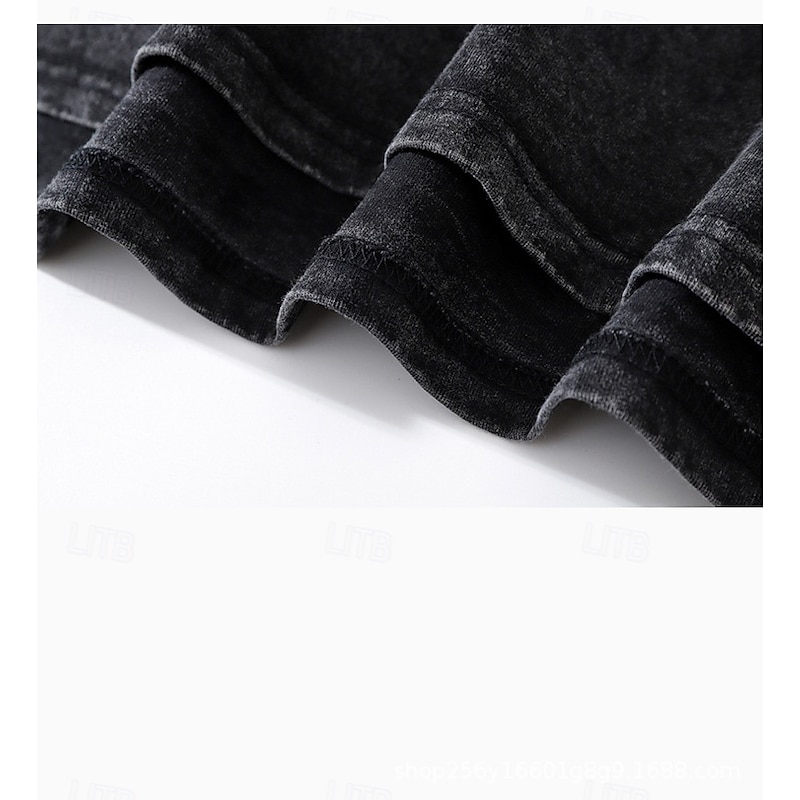 A Nightmare on Elm Street Freddy Krueger T-shirt Oversized Acid Washed Tee Print Graphic For Men's Women's Boys' Kid's Adults' Halloween Carnival Masquerade Hot Stamping Casual Daily2