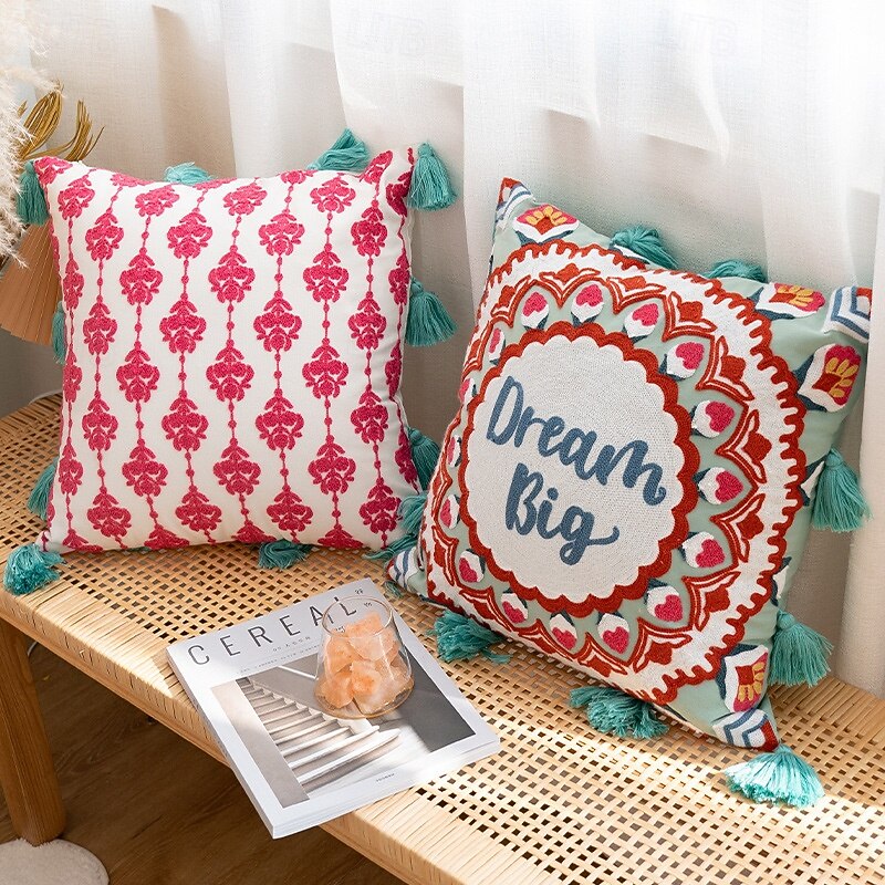 Christmas Lace Curtain with Colorful Tree & Snowman, Holiday Rod Pocket Semi-Blackout Drapes for Home Decoration2