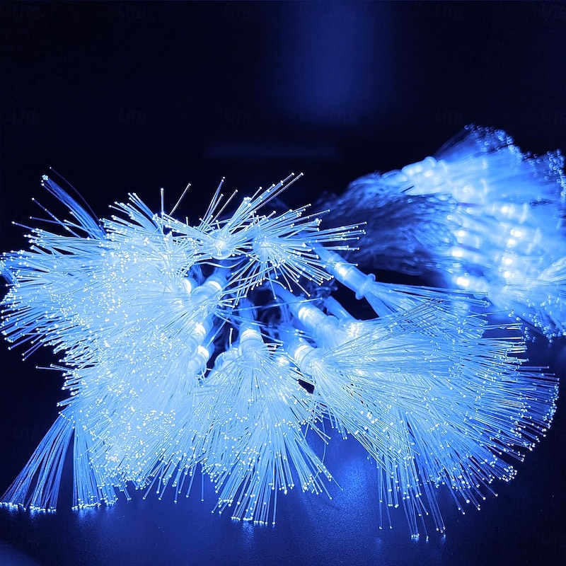 Optic Fiber Fairy String Light 1.5M10LED/3M20LEDs Battery Operated LED String Light Lamp for Wedding Bedroom Home Window Decoration4