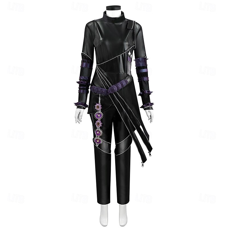 Korean Idol Inspired Pop Star Costume Fancy Dress Virtual Idol Movie Cosplay for Men's Women's Adults' Halloween Carnival Performance Comic Con Anime Expo4