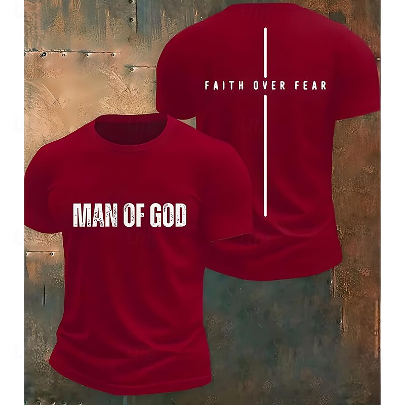 Men's Letter Cross Short Sleeve Shirt T shirt Tee Tee Top Short Sleeve T shirt 3D Print Crew Neck Shirt Fashion Designer Casual Vacation Daily Holiday Black White Red All Seasons Clothing Apparel S M3