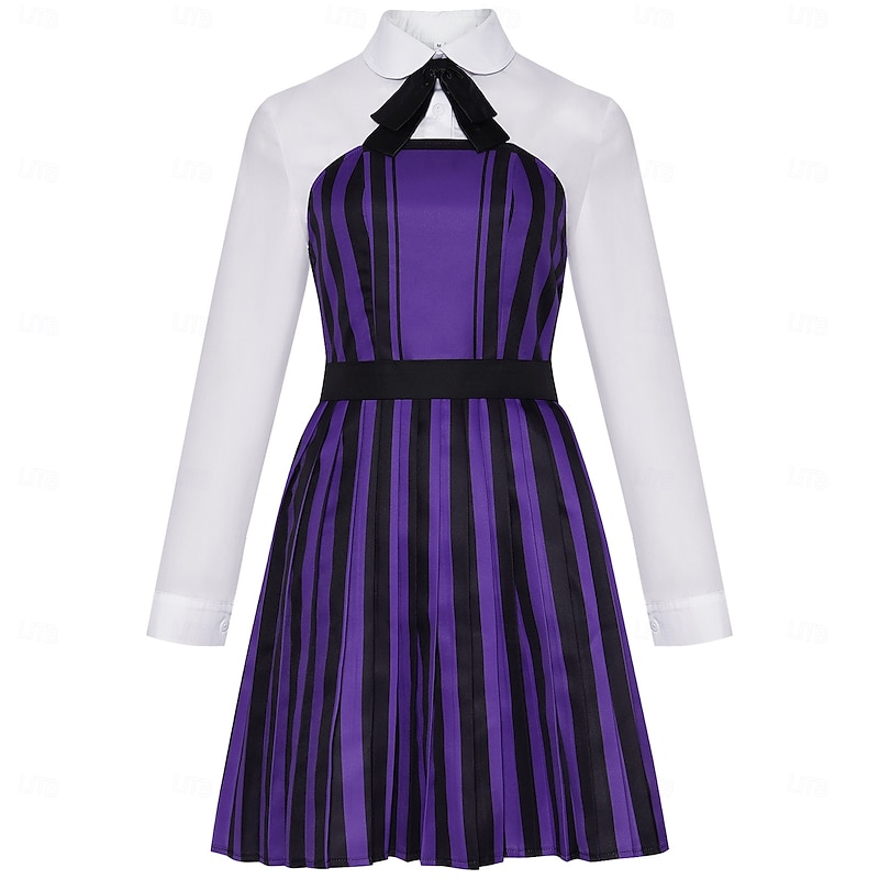 Gothic Horror Dark Academia Costume School Uniform Fancy Dress Cosplay Movie Cosplay for Women's Adults Halloween Carnival Performance Party Educational Dress Up2