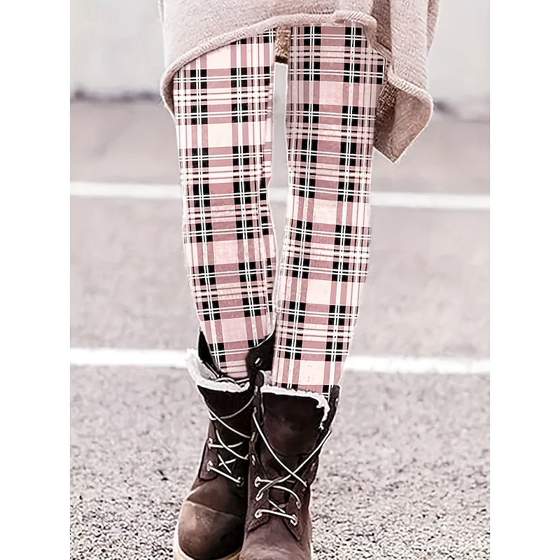 Women's Slacks Leggings Cozy Leggings Vacation Vintage Streetwear Ankle-Length Natural Floral Graphic Flower Elastic Waist Print Comfy Outdoor Comfortable Stretchy Outdoor Vacation Streetwear Light