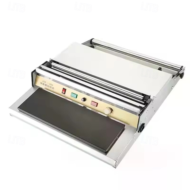Wrapping Machine Supermarket Manual Food Preservative Film Hand Fresh Fruit Vegetables Plastic Wrap Sealing And Cutting maker4