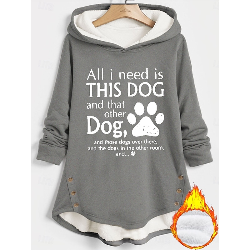 Women's Pullover Hoodie Sweatshirt Graphic Letter Warm Casual Fuzzy Long Sleeve Hooded Long Tops Casual Sports Print Black Pink Red Blue Gray Fall Winter4