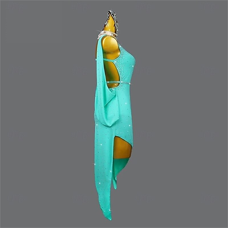 Fringe Latin Dance Dresses for Women Split Leg Latin Competition Dress Sides Split Salsa Tango Cha Cha Rumba Dancing4