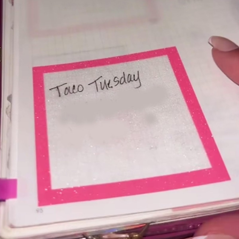 3pcs Glitter Notepad Sticky Notes, Glitter Notepad Post It Notes, Clear Translucent Sparkle Sticky Notes, Transparent Glitter Notepads Stationery, School Office Supplies4