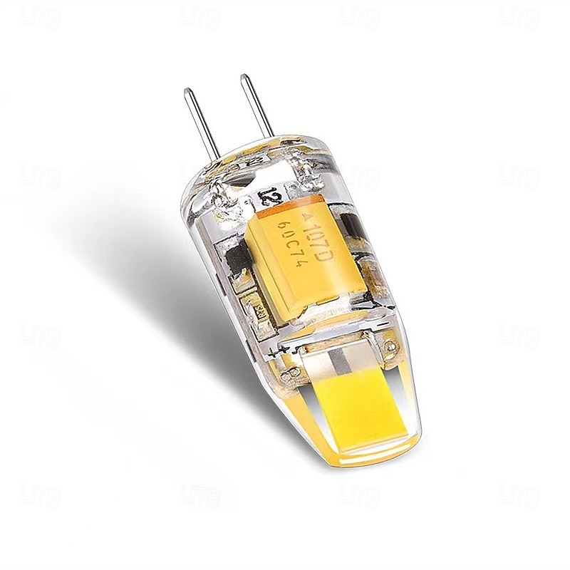 10pcs Dimmable G4 COB LED Light Bulbs Halogen Lamp Replacement 3000K/6000K 2W 3W AC/DC 12V Crystal Spotlight Bulb2
