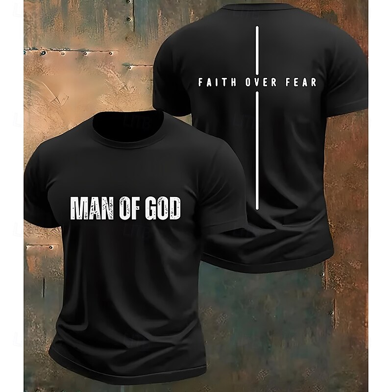 Men's Letter Cross Short Sleeve Shirt T shirt Tee Tee Top Short Sleeve T shirt 3D Print Crew Neck Shirt Fashion Designer Casual Vacation Daily Holiday Black White Red All Seasons Clothing Apparel S M2