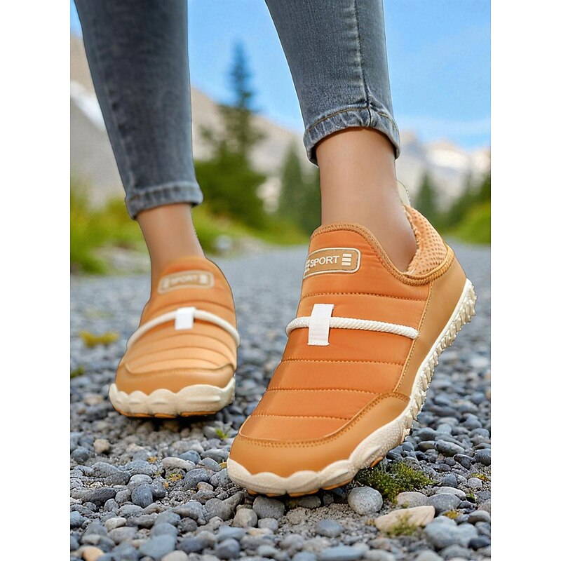 Women's Camel Outdoor Sneakers with Plush Interior and Durable Rubber Sole, Ideal for Hiking, Winter Adventures and Casual Weekend Outings2
