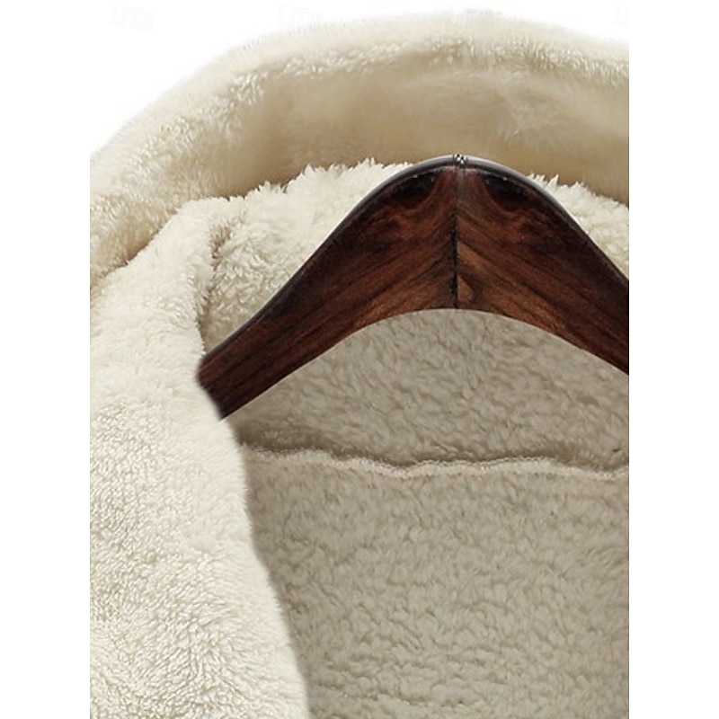 Women's Casual Jacket Comfortable Breathable Pocket Oversized Casual Plain Vacation Street Casual Daily Wear Open Front Regular Hooded Loose Fit Long Sleeve Outerwear Black White Pink Spring Fall2