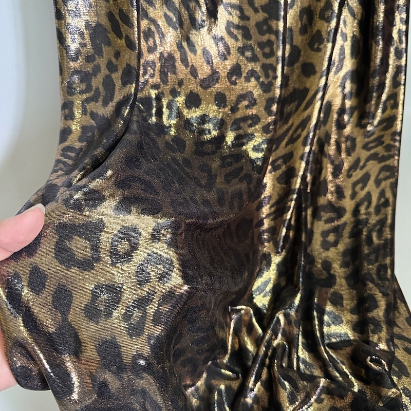 leopard print A-Line Evening Gown Elegant Formal Dress Formal Floor Length Sleeveless Square Neck Satin with Floral Print Pocket 20253